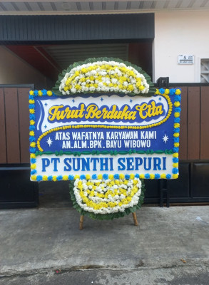 Papan Bunga Duka di Jenggot