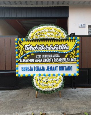 Papan Bunga Duka di Jenggot